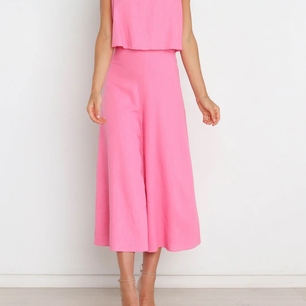 Petal & Pup Vibrant Pink Wide Leg Jumpsuit